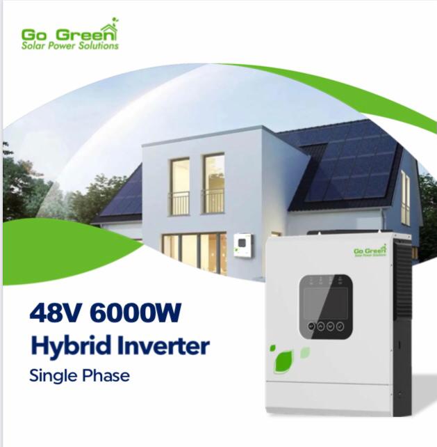 تصویر سانورتر ۶ کیلووات گوگرین مدل GGIV6000 go green