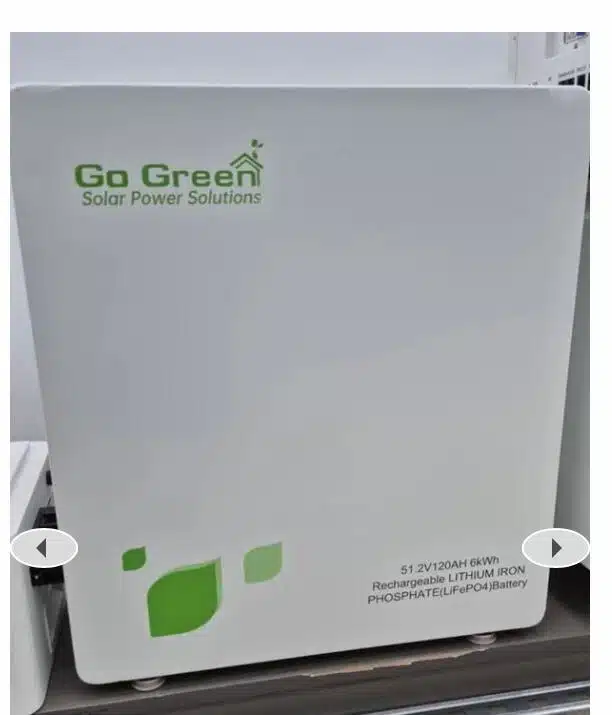 باتری لیتیومی 6 کیلووات گوگرین مدل GGESS-6KWH-51.2V-120AH (U-BTR) - Go Green - تصویر 5