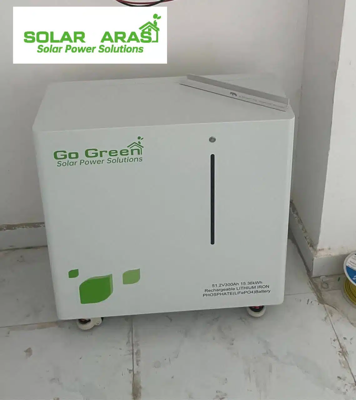 باتری لیتیومی 6 کیلووات گوگرین مدل GGESS-6KWH-51.2V-120AH (U-BTR) - Go Green - تصویر 4
